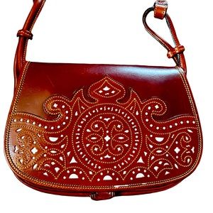 Stunning El Camián leather handbag